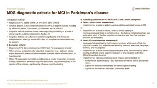 Parkinsons Disease – Non-Motor Symptom Complex and Comorbidities – slide 7